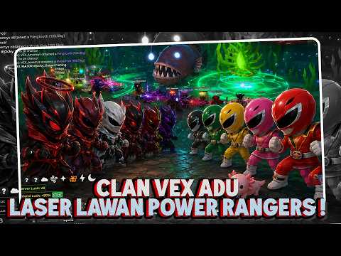WHEN CLAN VEX RECKLESSLY TAKES ON CLAN POWER RANGERS IN FISH IT!
