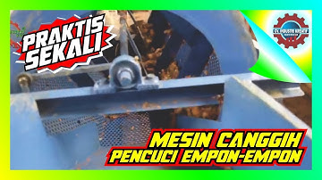 MESIN PENCUCI EMPON || PEMBERSIH REMPAH (JAHE KUNYIT LAOS) || 081234280625