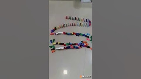 snake line with Dominos