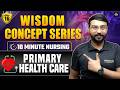 WISDOM CONCEPT SERIES | 10 MINUTE NURSING | PRIMARY HEALTH CARE | EPISODE 16 | SANDEEP SIR | WISDOM