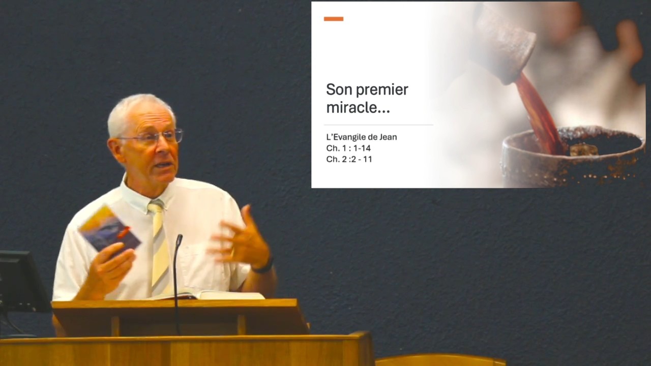 LE PREMIER MIRACLE DE JÉSUS