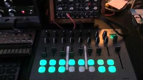 Livid Alias 8 as Doepfer Dark Time (Ableton Max For Live patch)