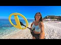 Beach Metal Detecting in Italy