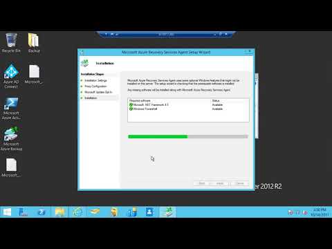 How to Backup Windows Active Directory using Azure Backup Agent