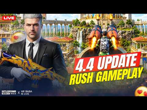 JOIN TEAM CODE | NEW UPDATE 4.4 BGMI LIVE | ROAD TO 10K