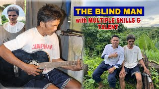 THE BLIND MAN WITH MULTIPLE SKILLS & TALENT