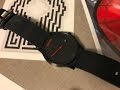 MVMT Watch Black/Black Leather : Review / Unboxing