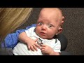 Baby Hears For The First Time - So Cute