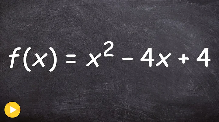 Find the x and y intercepts of a quadratic