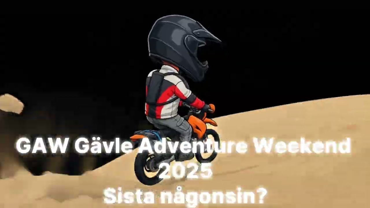 GAW Gävle adventure weekend 2025 Tenere 700 extreme mud, sand, single track