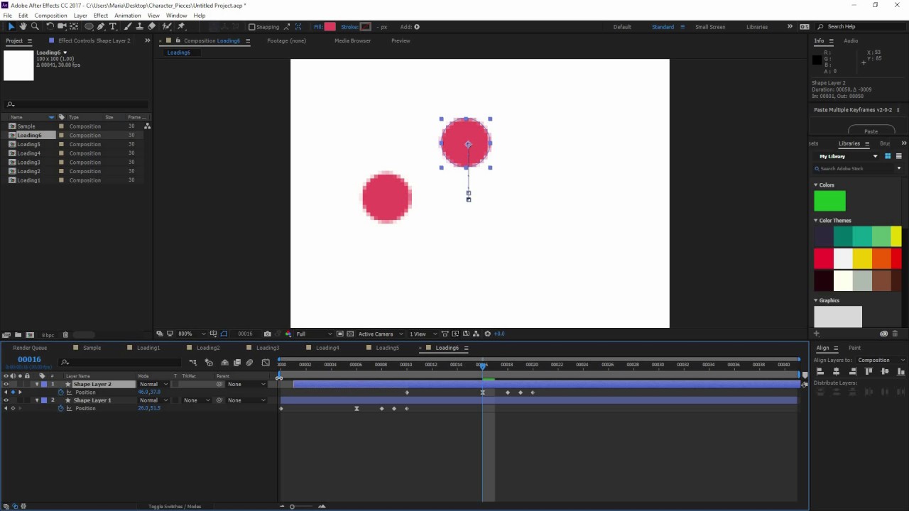 06/08 Position — Motion Graphics: Design Loading Animations - YouTube