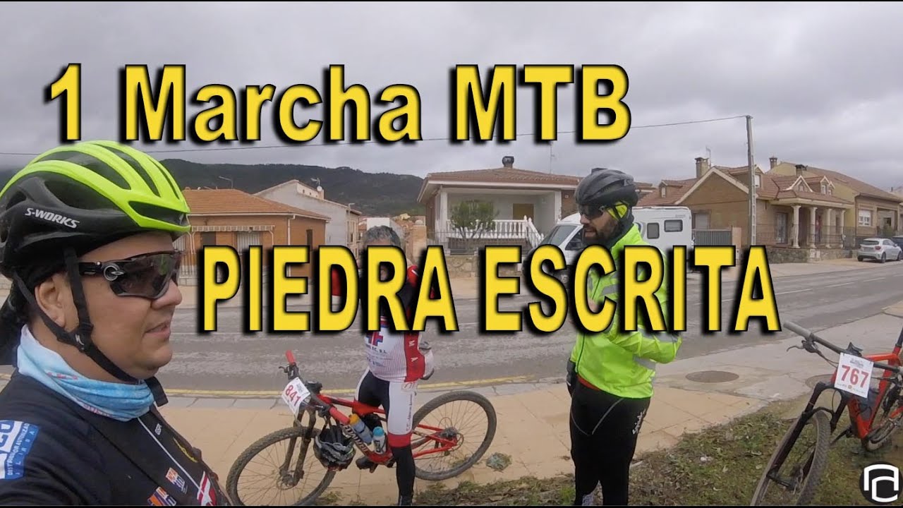 I Marcha MTB Piedra Escrita Cenicientos - YouTube
