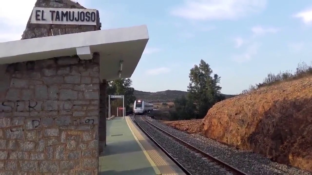 el tren en huelva
