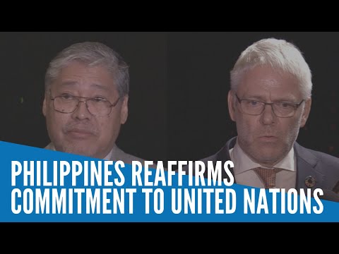 Philippines reaffirms commitment to United Nations