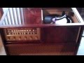 Here is my 1957 high fidelity magnificent magnavox playing some 50s 78s