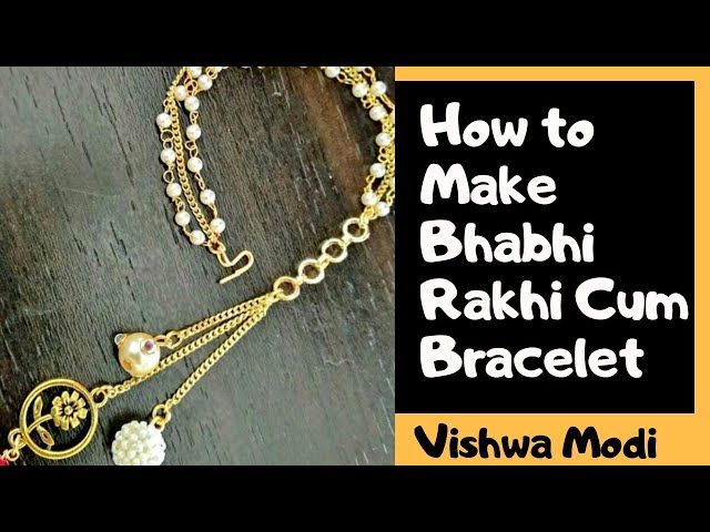 Crunchy Fashion Designer Bhaiya Stone & Kundan Rakhi India | Ubuy