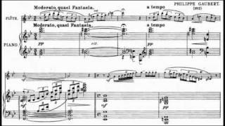 Philippe Gaubert - Fantaisie pour flûte et piano (1912) chords