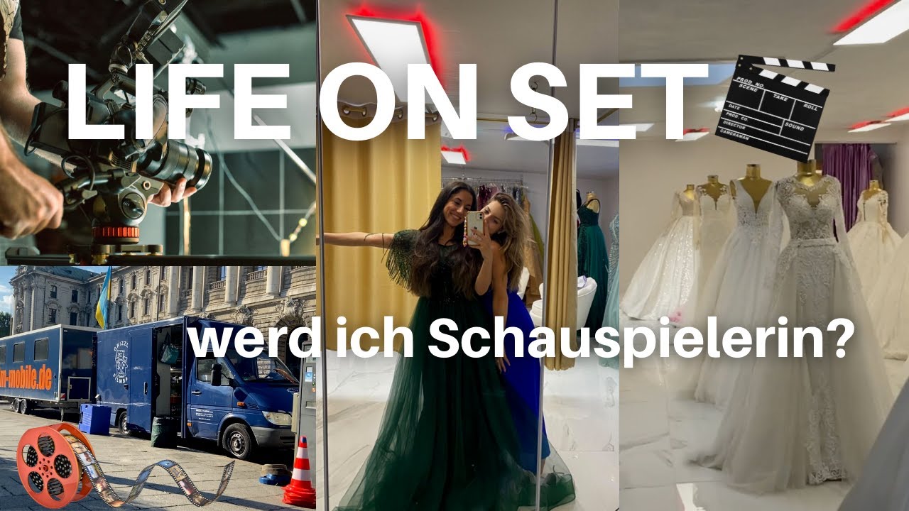 VLOG: Ich bin Komparse in einer Serie!! Wie wird man gebucht? & der Ablauf, Behind the Scenes