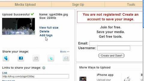 New ImageShack Tutorial