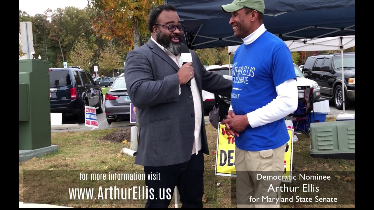 Arthur Ellis Democratic Nominee feet on the Ground Early Voting