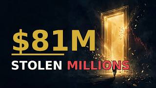 The $81 Million Heist: How Hackers Almost Stole a Billion From a Central Bank #CyberFraud #MoneyScam