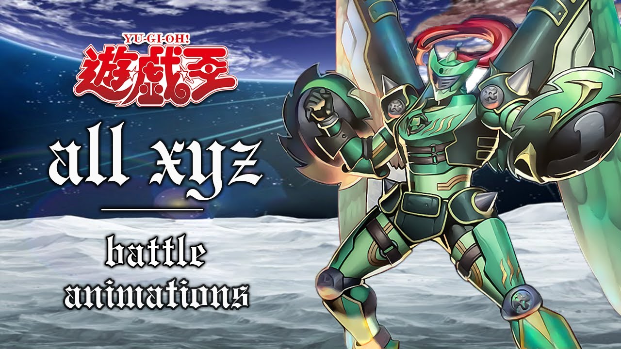 Yugioh Saikyo - All XYZ Animations [4K] - YouTube