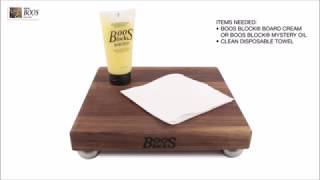 How to Oil Your John Boos Cutting Board
