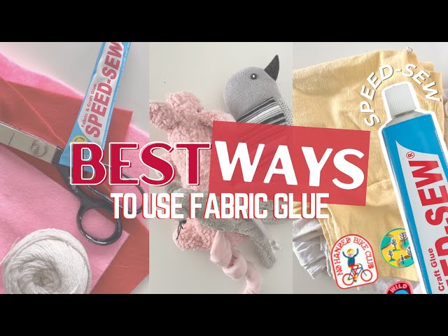 BEST Ways to Use Fabric Glue 