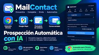[Venta] MailContact — Maps + IA, contacto automático - Bot Extension con JavaScript y Python