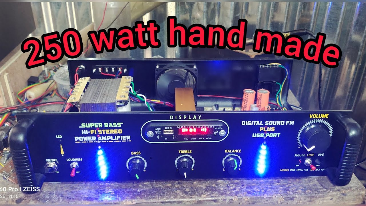 250 watt  amplifier phone number (9339857418)