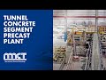 MCT Italy - Perth, Australia: Precast Batch Plant for Special Elements (Tunnel segments)
