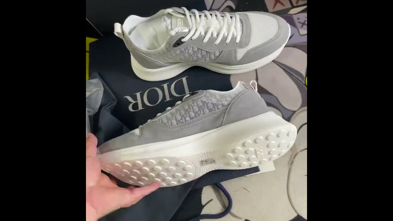 Dior B25 Runner sneaker #shoes - YouTube