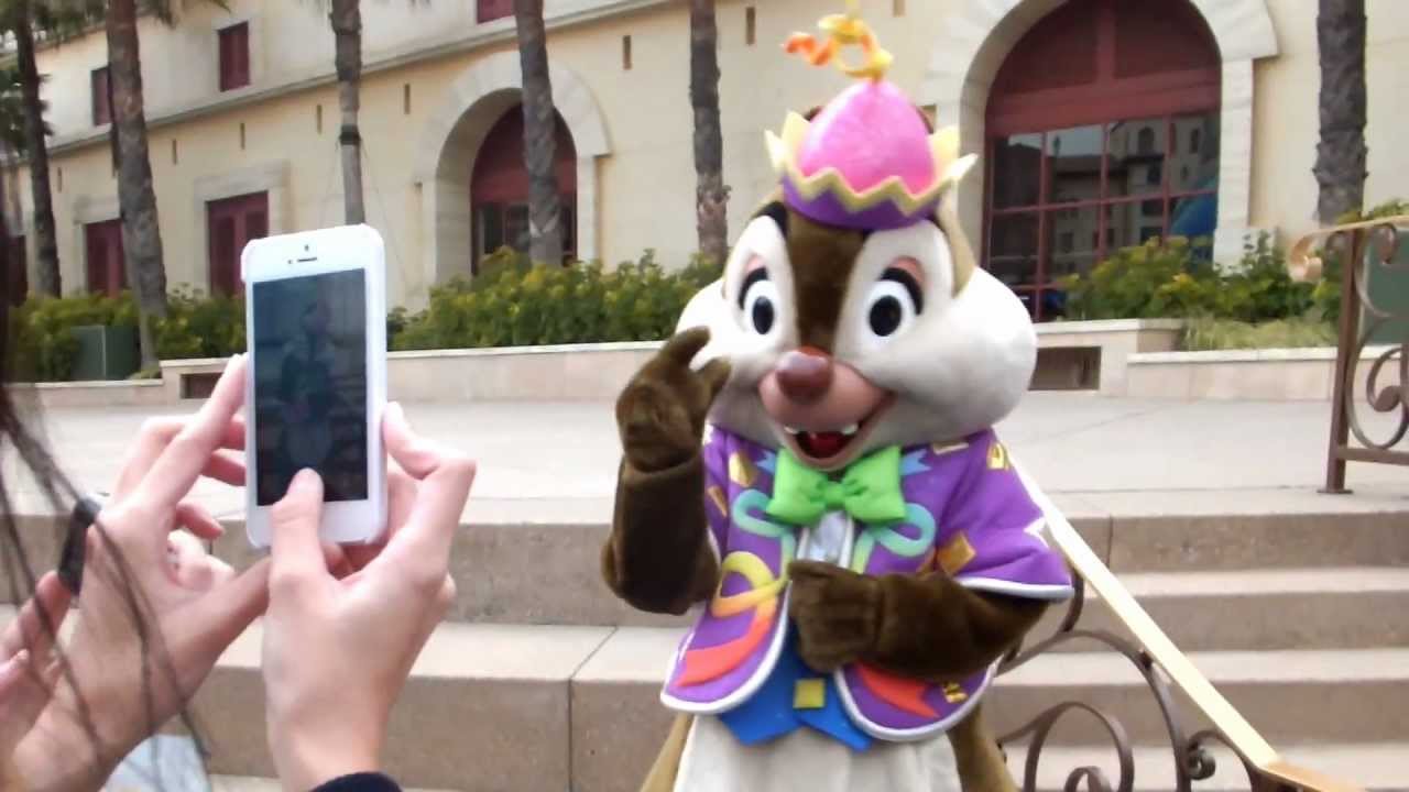 20130125 キャストさんに怒られたチップとデール