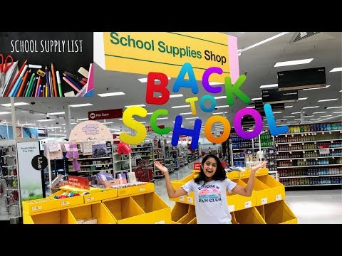 Video: What You Need To Buy For School In Grade 6: A List
