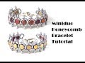 Miniduo MATUBO™ &amp; Honeycomb beads™ (hexagon beads) Bracelet Tutorial