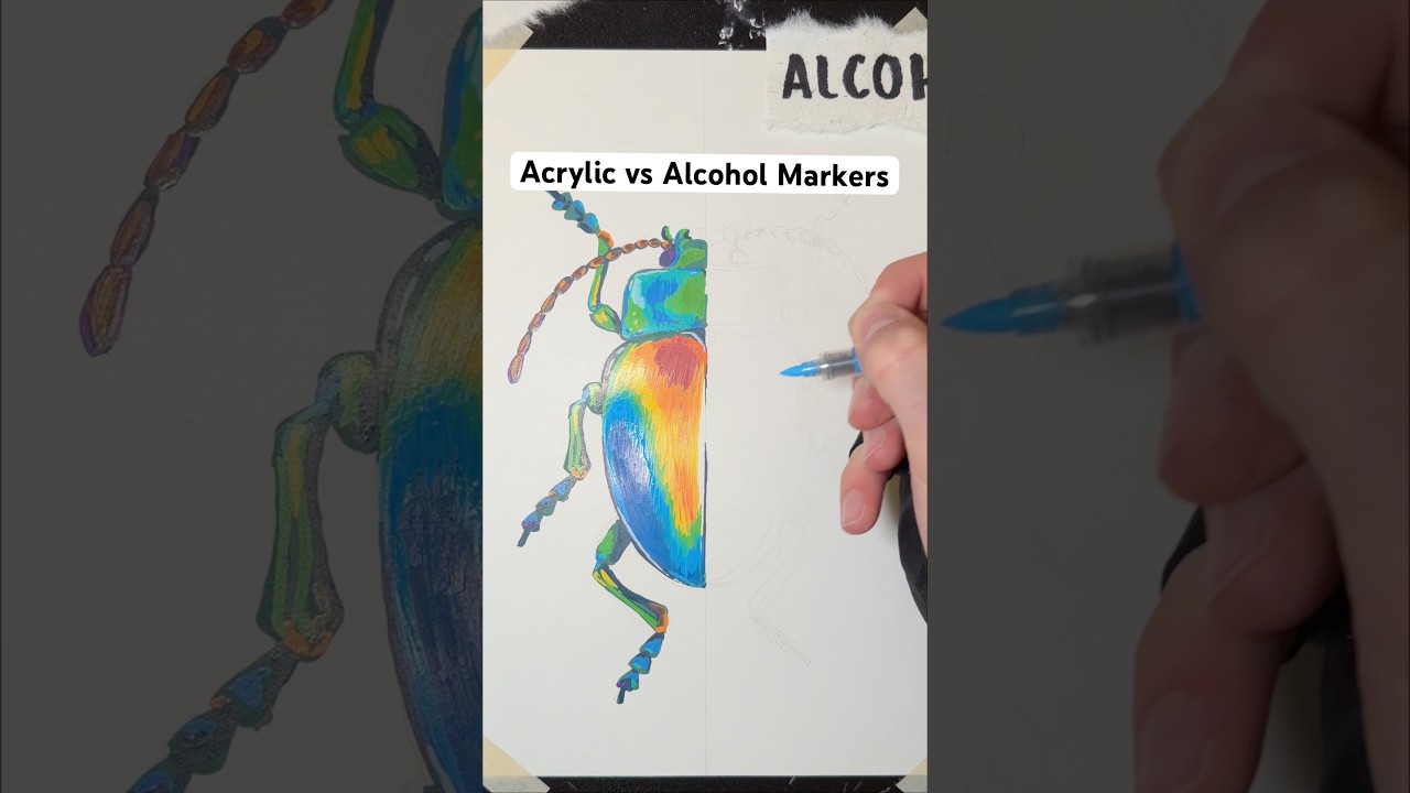 Акриловые и спиртовые маркеры! В чем разница? Какие подойдут именно вам? 