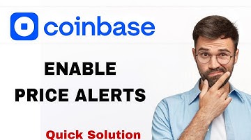 How To Enable Price Alerts On Coinbase Wallet App | Step By Step