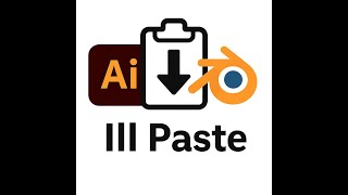 Illustrator to Blender | No Import, No SVG Export – Just Copy & One Click (Ill_Paste Addon)