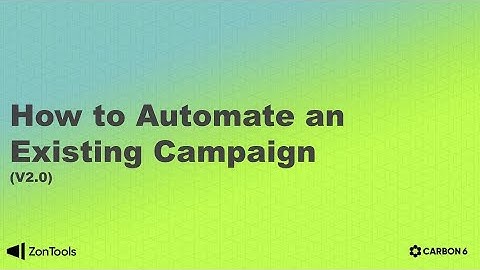 Zon.Tools V2.0: How to Automate Existing Campaigns