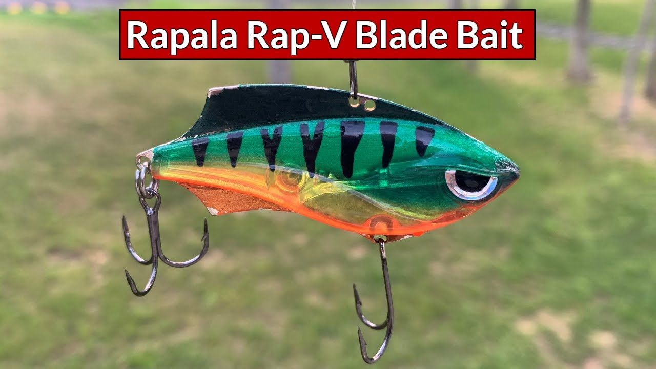 Rapala Rap-V Blade Bait (TestedIt WORKS!!!) 