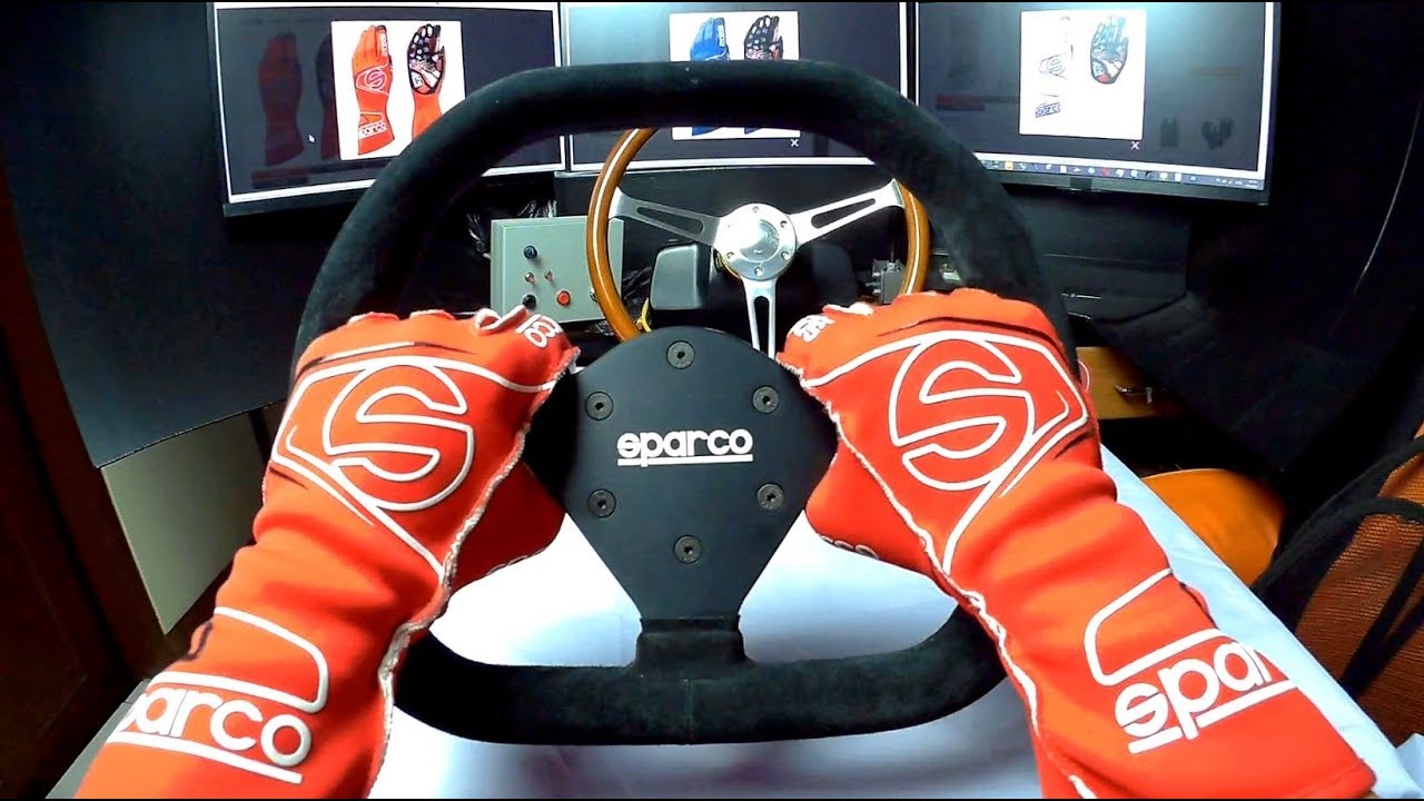 Review Sim Racing Gloves • Sparco Arrow Evo KG-7.1 • My First Hi
