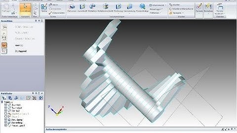 5.7 Treppe - Spiral Staircase  - SolidEdge ST 2 Training - Helix - Pattern along curve