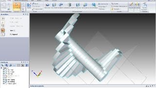 5.7 Treppe - Spiral Staircase  - SolidEdge ST 2 Training - Helix - Pattern along curve