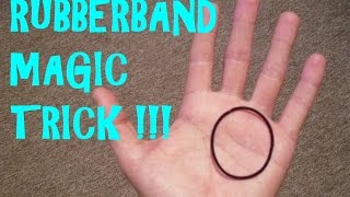 How To Do Magic Easy - Rubber Band Trick