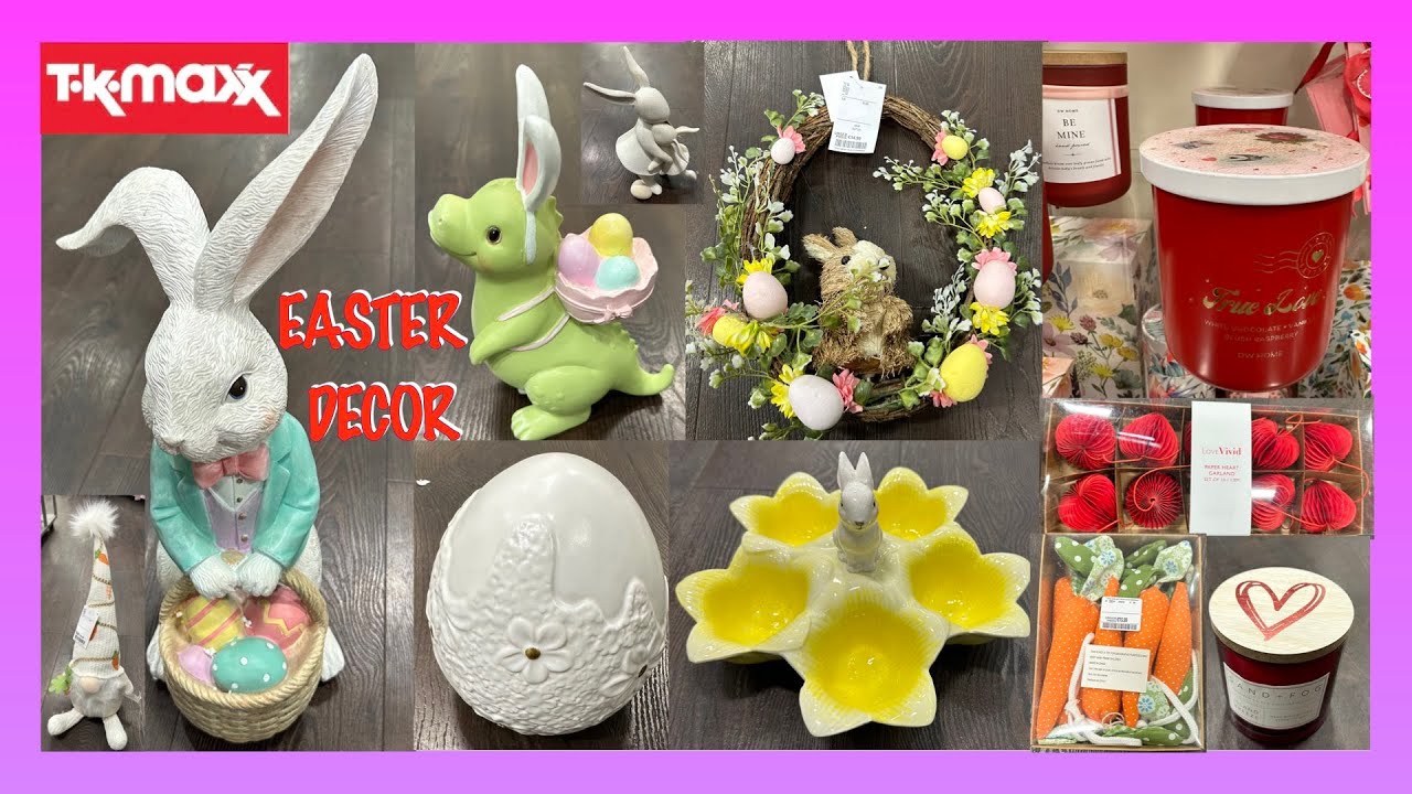 Tk Maxx Germany Easter decorations 2023 with me* YouTube
