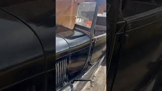 Old ford car! #automobile #life #trending #youtube  #ford #car #garage #black #engine #tires