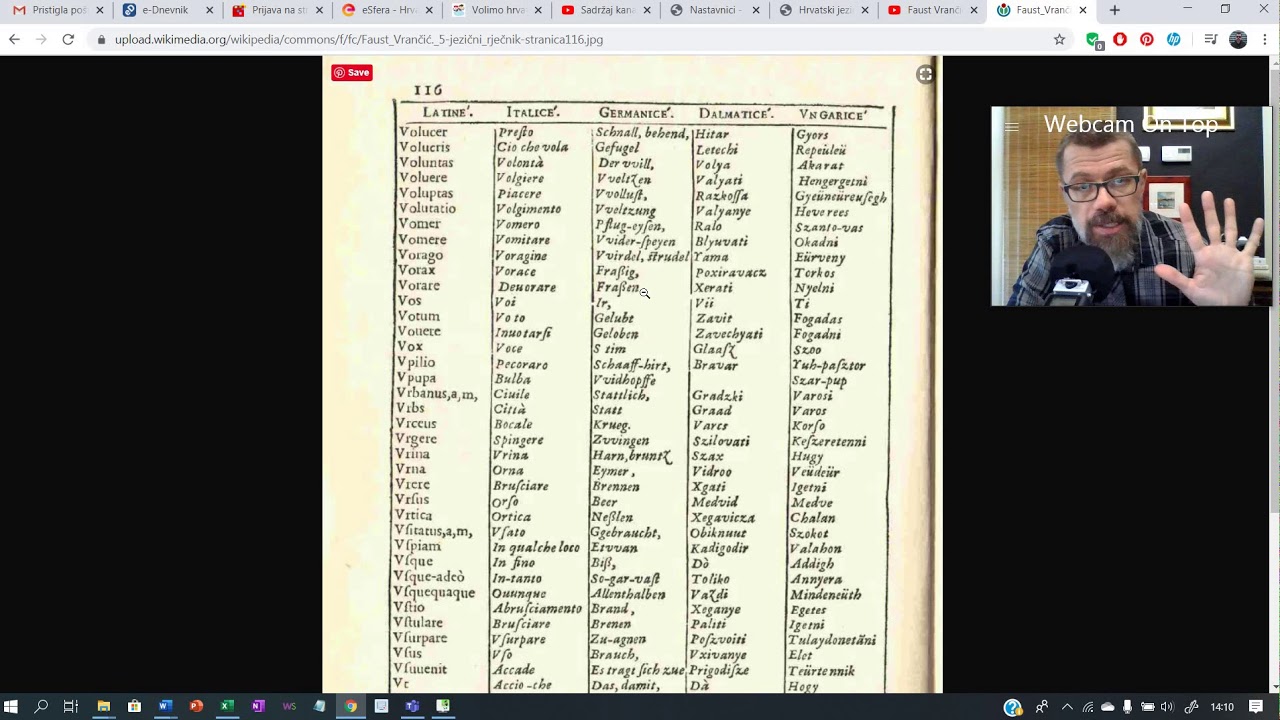 7. razred - Povijest hrvatskoga književnoga jezika - ponavljanje
