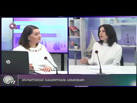 მარიამ ჩხიკვაძე-განათლების სისტემაში არსებული ხარვეზები