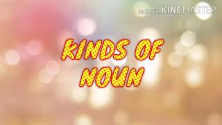 KINDS OF NOUN WITH MEANING  B TV