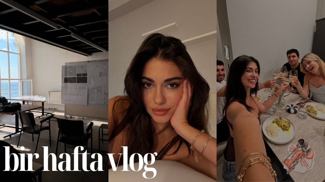 Bu hafta neler mi yaptım? | Okul, çekimler, arkadaşlar